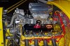 Yellow Chevy Engine